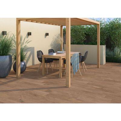 Porcelanato Tanzania Canela Retificado Externo 19,7x120 Eliane