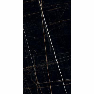 Porcelanato Laurent Preto Retificado Polido 60x120 Málaga