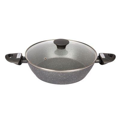 Frigideira com Tampa Mythos Cinza 26cm Tognana
