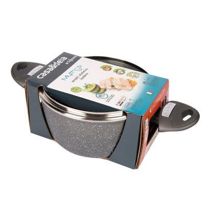 Caçarola Mythos Cinza 20cm Casa&Ideia Tognana