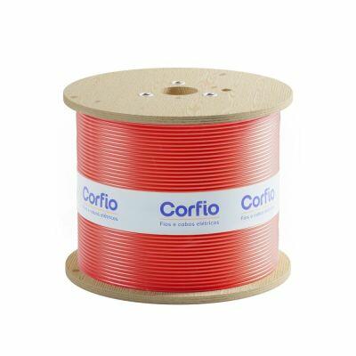 Cabo Flexivel 10mm 450/750v Vermelho Cobre Corfio