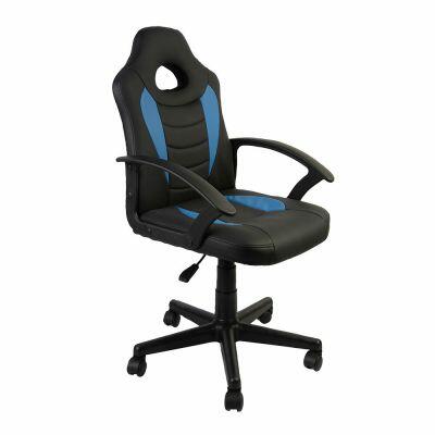 Cadeira Gamer Victory Preto/Azul Diagonal Cadeira Gamer Victory Preto/Azul Diagonal