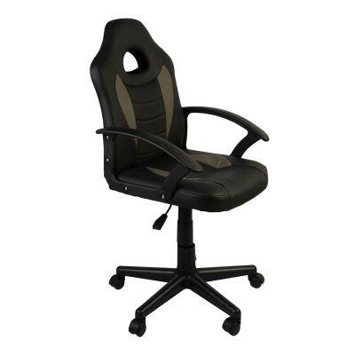 Cadeira Gamer Victory Preto/Cinza Diagonal Cadeira Gamer Victory Preto/Cinza Diagonal