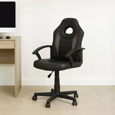 Cadeira Gamer Victory Preto/Cinza Diagonal