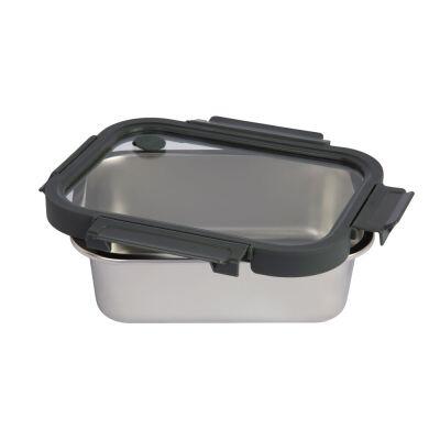 Pote Inox Hermético 800ml Himme Transparente Com Tampa Casa&ideia