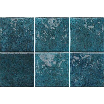 Porcelanato Hijau Azul Bold Brilhante 20x20 Gabriella