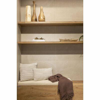 Porcelanato Gobi Marfim Retificado Polido 84x84 Eliane