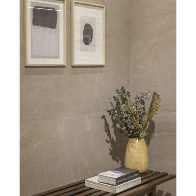 Porcelanato Gobi Greige Retificado Polido 84x84 Eliane