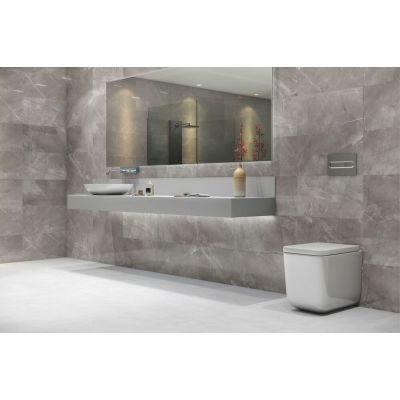 Porcelanato Munari Branco Bold Acetinado 60x60 Eliane