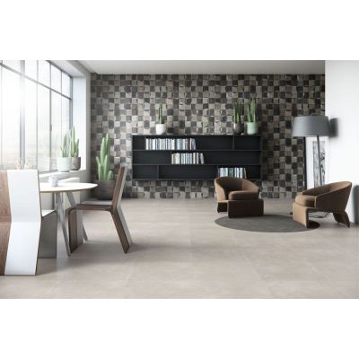 Porcelanato Munari Cimento Retificado Acetinado 60x60 Eliane