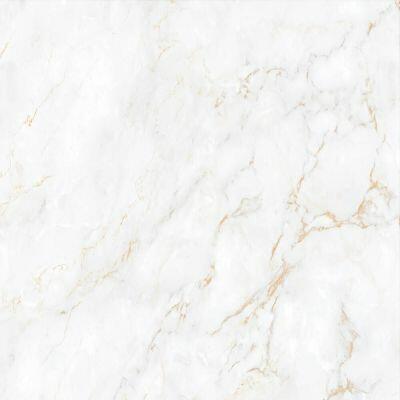 Piso Cerâmico Adriano Mal74000r Dourado Retificado Polido 74x74 Incefra