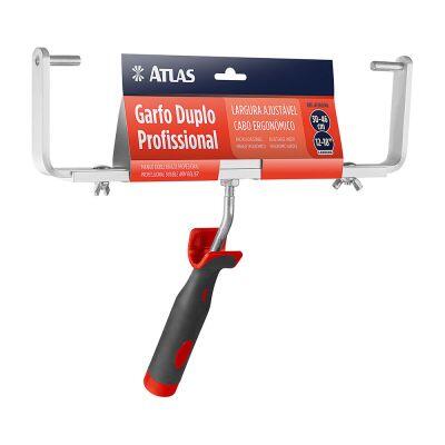 Suporte para Rolo 46cm Profissional Preto Atlas