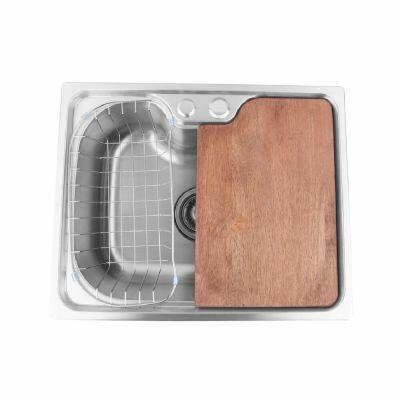 Kit Cuba para Cozinha de Embutir Gourmet com Misturador e Acessórios Aço Inox Addra