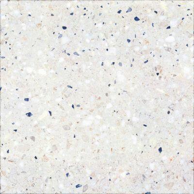 Porcelanato Pd20/303 Terrazzo Branco Azul Bold Acetinado 20x20 Gabriella