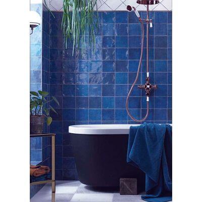 Porcelanato Pd15/101 Giz Azul Laguna Bold Brilhante 15x15 Gabriella