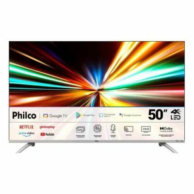 Tv Smart 50" Ptv50g2sgtssbl Prata Bivolt Philco
