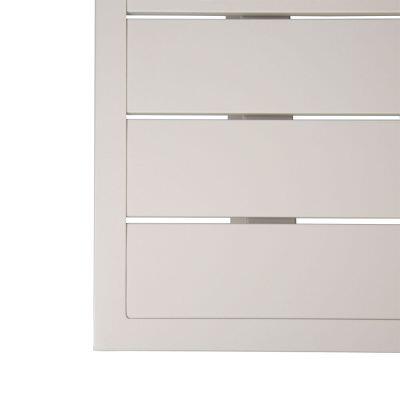 Conjunto de Jardim Alumínio 4 Peças Siena Cinza Fascino Conjunto de Jardim Alumínio 4 Peças Siena Cinza Fascino