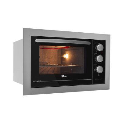 Forno Elétrico 48l Embutir Fit Line Inox Fischer