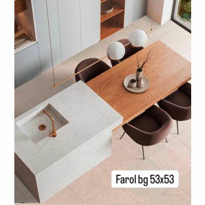 Piso Cerâmico Farol Bege A Bold Acetinado 53x53 Ilhabella