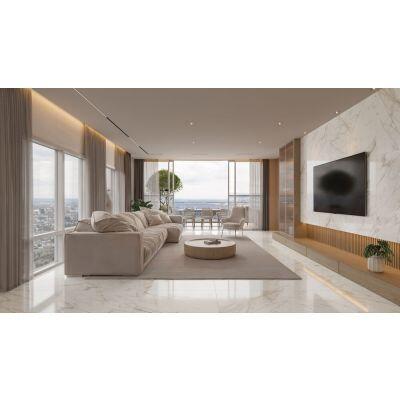 Porcelanato Calacata Clássico Retificado Natural 87,7CM X 87,7CM Portinari