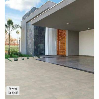 Piso Cerâmico York Cinza Bold Externo 53x53 Ilhabella Piso Cerâmico York Cinza Bold Externo 53x53 Ilhabella