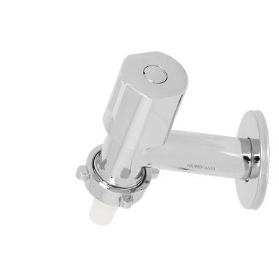 Torneira para Tanque e Máquina de Parede Bica Baixa 1/2" Dani Cromado Addra Torneira para Tanque e Máquina de Parede Bica Baixa 1/2" Dani Cromado Addra