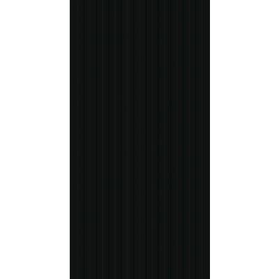 Revestimento de Parede Ripa Nero Retificado Acetinado Classe A 45x90cm Biancogres