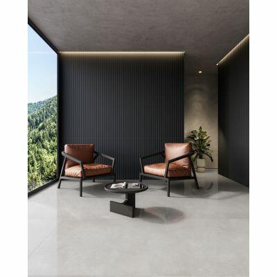 Revestimento Parede Ripa Nero Retificado Acetinado 45x90 Biancogres