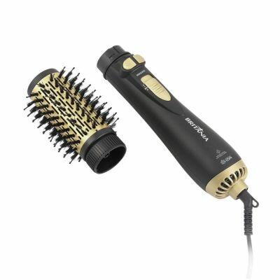 Escova Rotativa 1300w Ber20pd Preto Dourado Bivolt Britânia