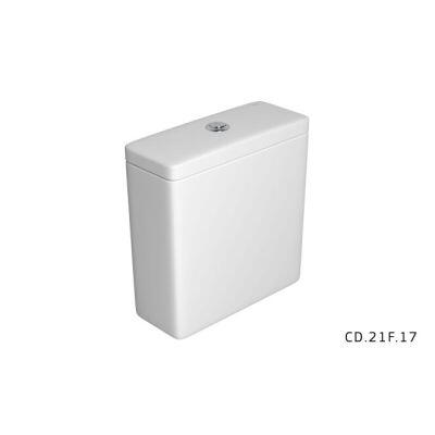 Kit Vaso Sanitário com Caixa Acoplada Acionamento Duplo 3/6L Quadra Branco Deca