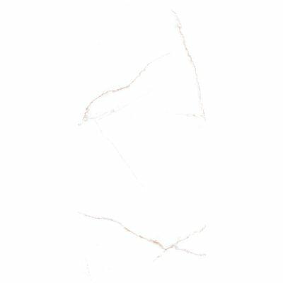 Porcelanato Pigues Branco Retificado Acetinado 62x121 Damme