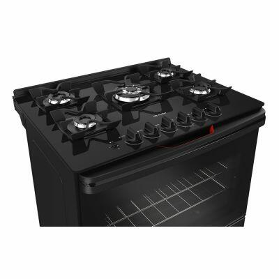 Fogão de Piso 5bc Mfv5bf Preto Bivolt Mueller