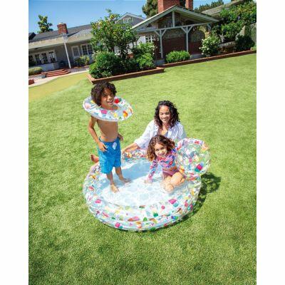 Piscina Infantil 150l Star Estampado Com Acessórios Intex