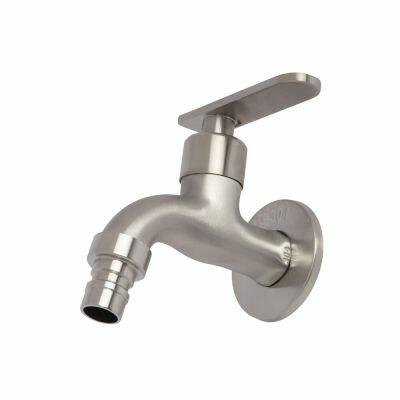 Torneira para Tanque/Máquina 1/2" Julio Aço Inox Hidrofama
