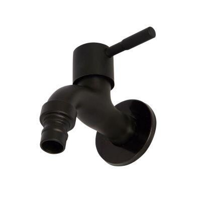 Torneira para Tanque e Máquina de Parede 1/2" Lucas Preto Hidrofama