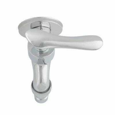Torneira de Parede para Tanque Maquina 1/2" Helena Cromado Hidrofama