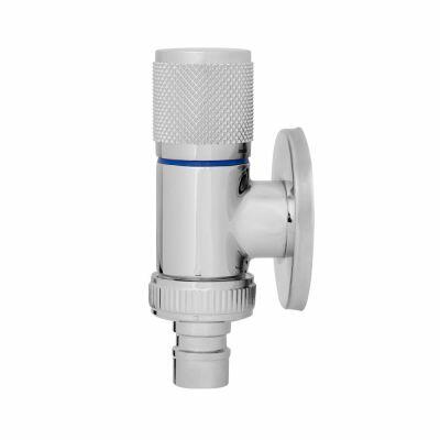 Torneira de Parede para Tanque Maquina 1/2" Cromado Hidrofama