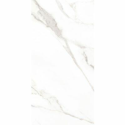 Revestimento Parede Paros Selah Lux Branco Marmorizado Retificado Brilhante 37x74 Ilhabella