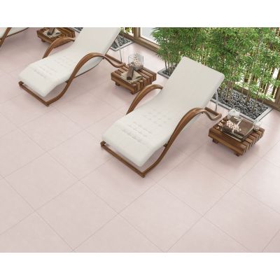 Piso Cer&acirc;mico Chicago Plus Cinza Retificado Acetinado 61x61 Ilhabella