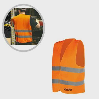 Colete Sinalização Cv101 S/bolso Laranja Vonder Colete Sinalização Cv101 S/bolso Laranja Vonder
