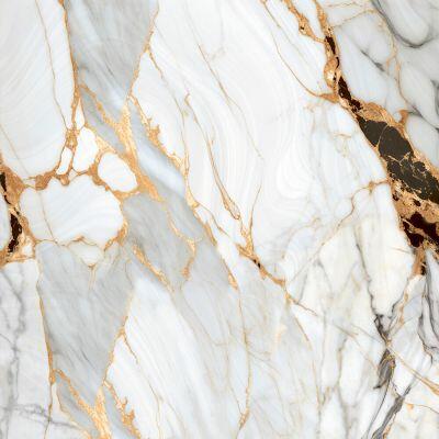 Piso Cerâmico Damasco Cinza Marmoriz Retificado Polido 82x82 Ilhabella