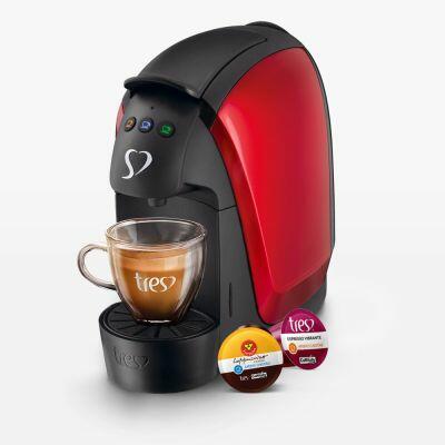 Cafeteira Espresso Luna Vermalha 127V - TRES 3 Corações