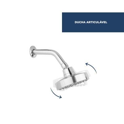 Chuveiro Royal Cromado 1/2" Addra