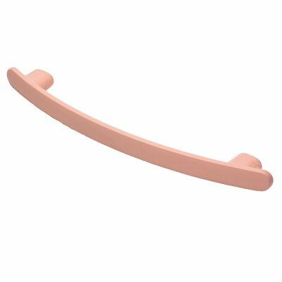 Puxador para Móveis Inf 12,5cm Hiti T-3338 Rosa Claro Ago Inox