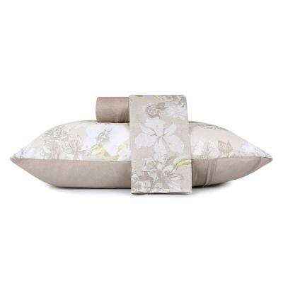 Jogo de Cama Casal 3pcs Slim Estampado Sortido Atlântica