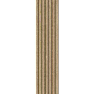 Revestimento Parede Frisado Tabaco Retificado Mate 28,8x119 Ceusa