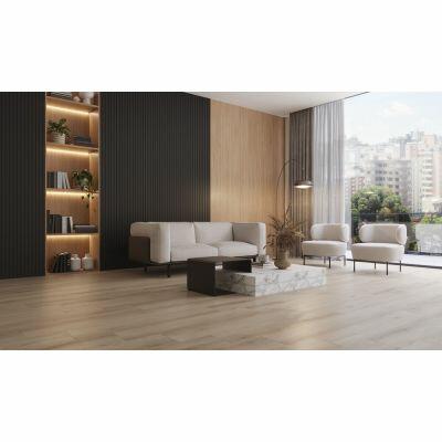 Piso Vinilico Cola 23,8cmx1,22m Basic Bali Amadeirado Eucafloor