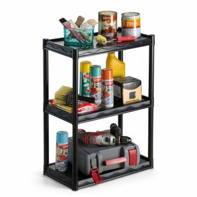 Estante Plástico 2003 Preto Dasplast