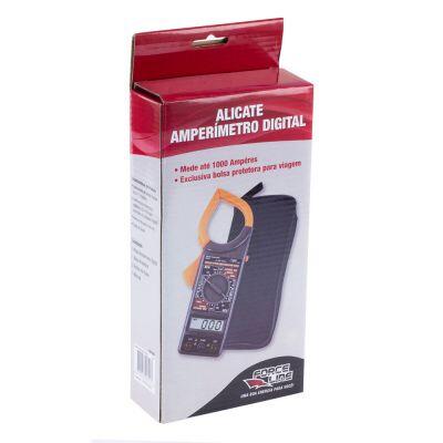 Alicate Amperimetro Preto Force Line
