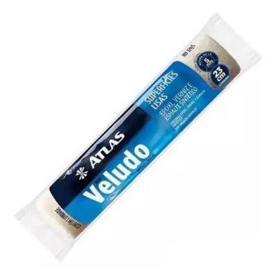 Rolo Lã Veludo 23cm 329/5 Branco Atlas Rolo Lã Veludo 23cm 329/5 Branco Atlas